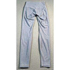 lululemon wunder under extreme 28 inseam washed blue size 2